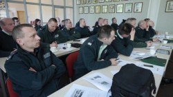 Theory- training course to the Lubuskje highway police