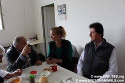 Meeting at Baskent slaughterhouse