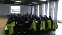 Theory training of highway police