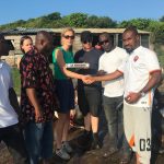 Handing over